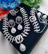 Silver stainless steel combo set